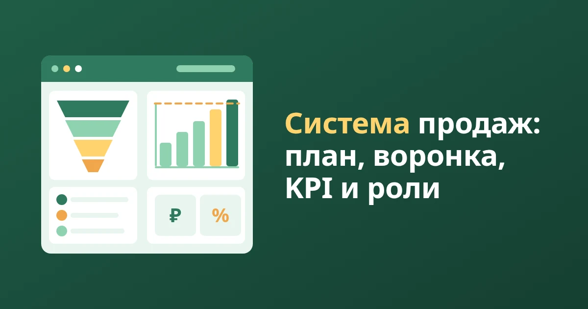 Управление продажами на маркетплейсах: система, план, KPI