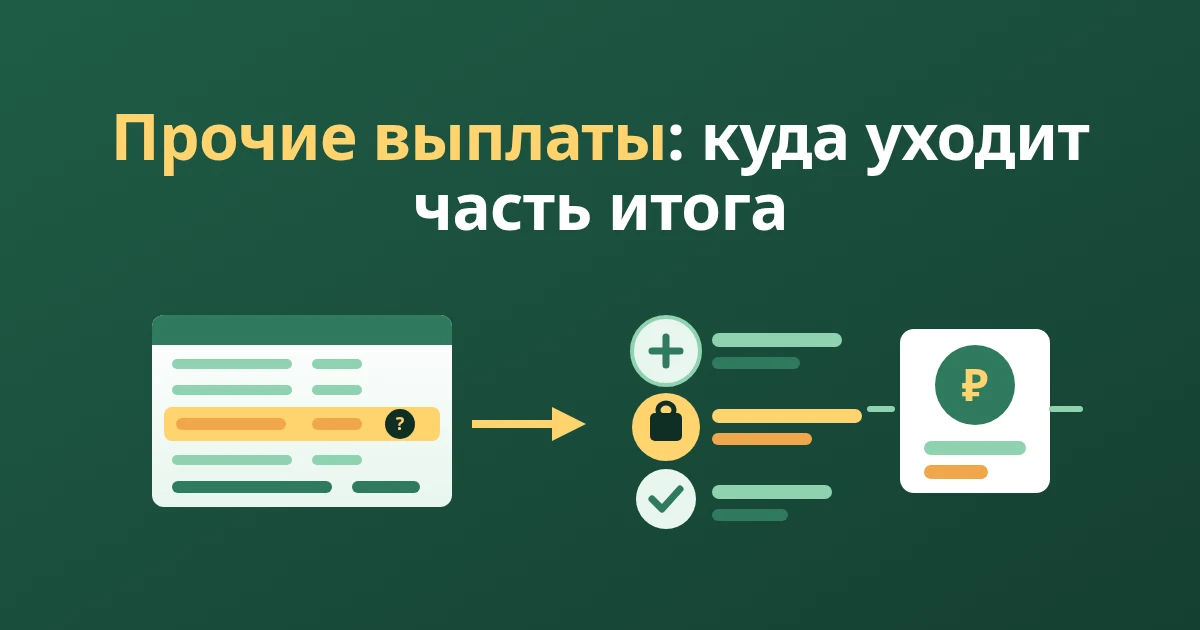 Прочие выплаты в отчёте WB: что это и откуда они берутся